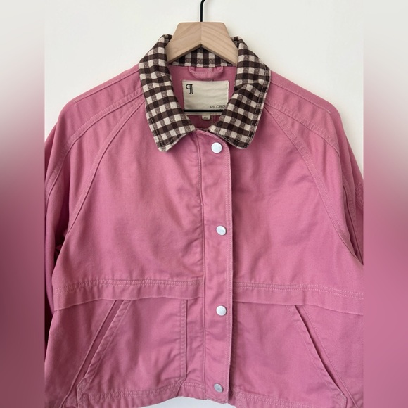 Anthropologie Pilcro The Lexie Crop Workwear Jacket S - Picture 6 of 9